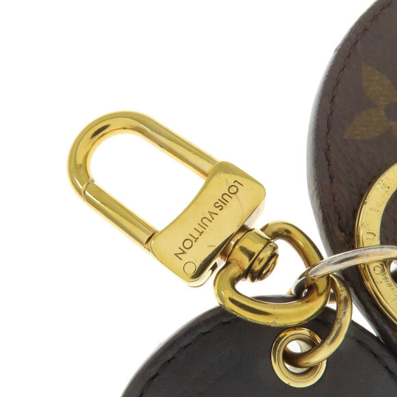 LOUIS VUITTON Brown Monogram Keyring - Picture 6 of 7
